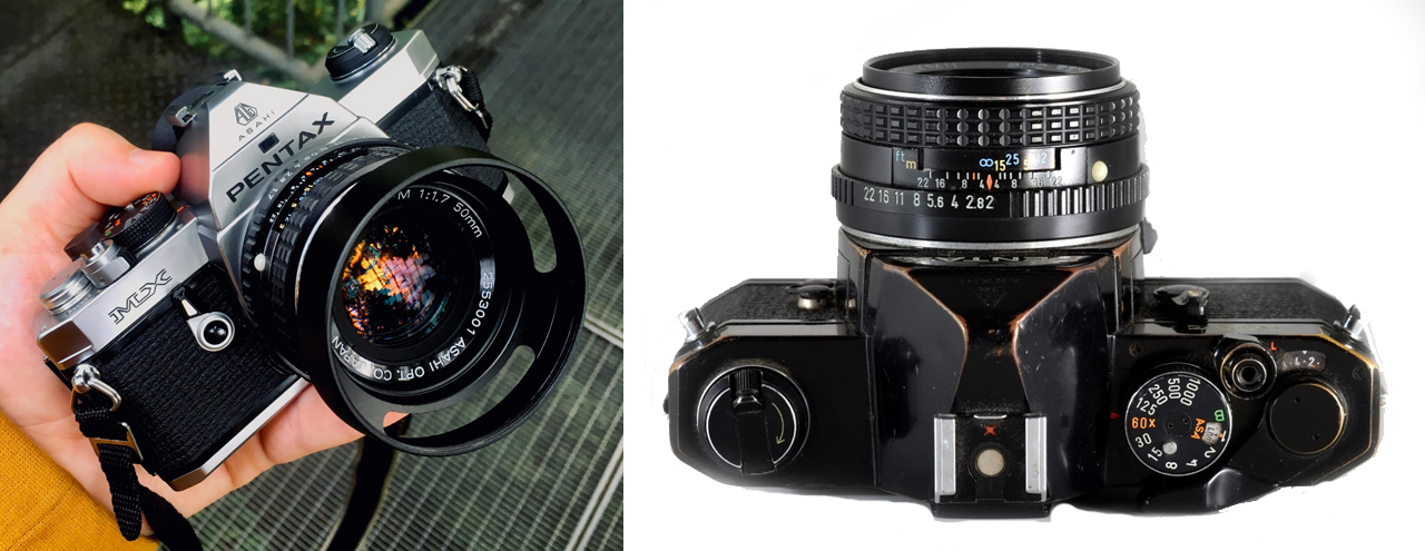 pentax mx slr camera