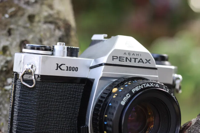 pentax k1000 front