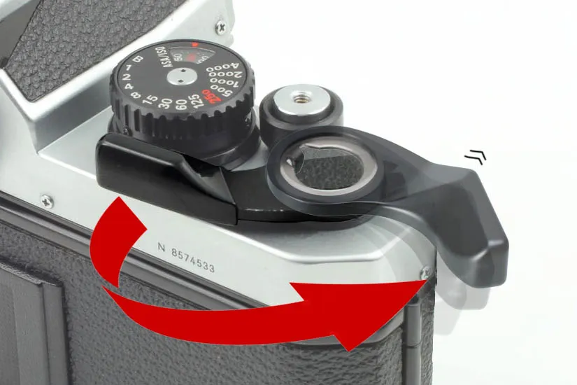 Advance lever movement diagram