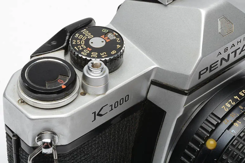 pentax k1000 iso knob