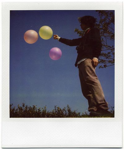 polaroid creative photo