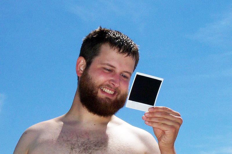 polaroid instant wait