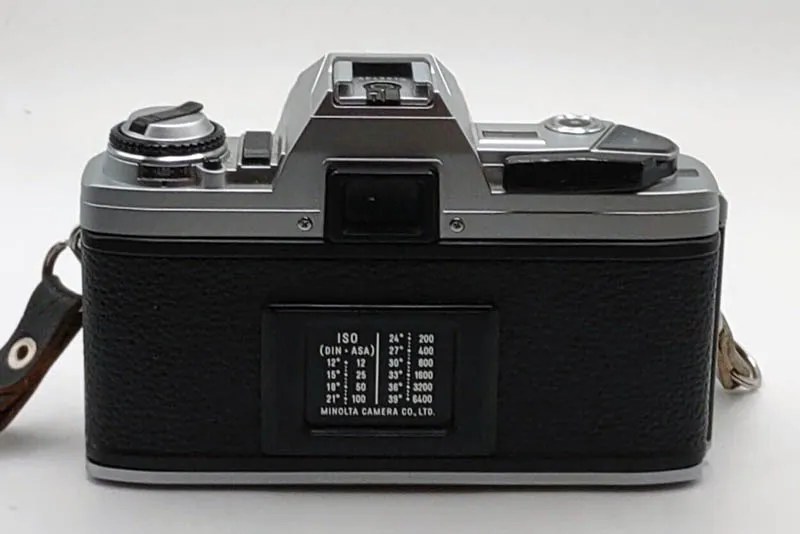 Minolta X-370 back
